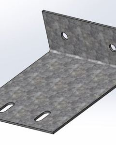 Purlin support ''L'' 165x140x2.7mm wz